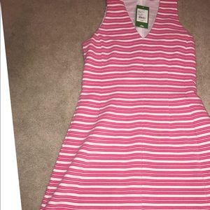 Lily Pulitzer NWT pink and white striped dress.